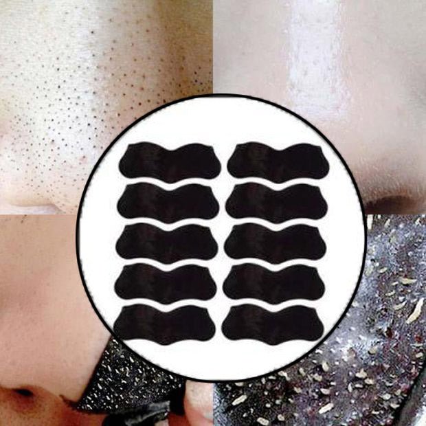 10 PCS Bamboo Charcoal Blackhead Remover image 1