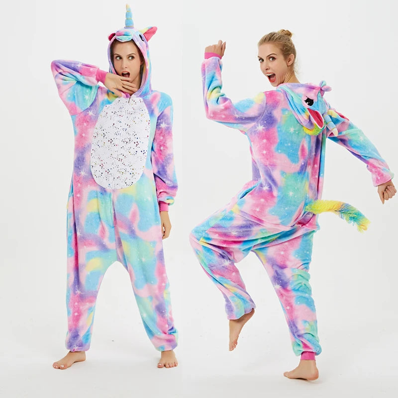 Kigurumi Unicorn Pajamas ‚Äì Kids‚Äô Animal Onesies for Boys & Girls, Warm Winter Homewear image 23