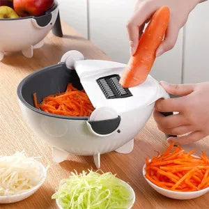 Multifunctional Rotate Vegetable Cutter image 0