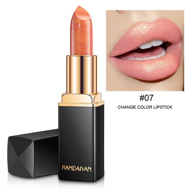 Classy and Professional Waterproof Shimmer Long Lasting Pigment Lipstick Makeup image 3