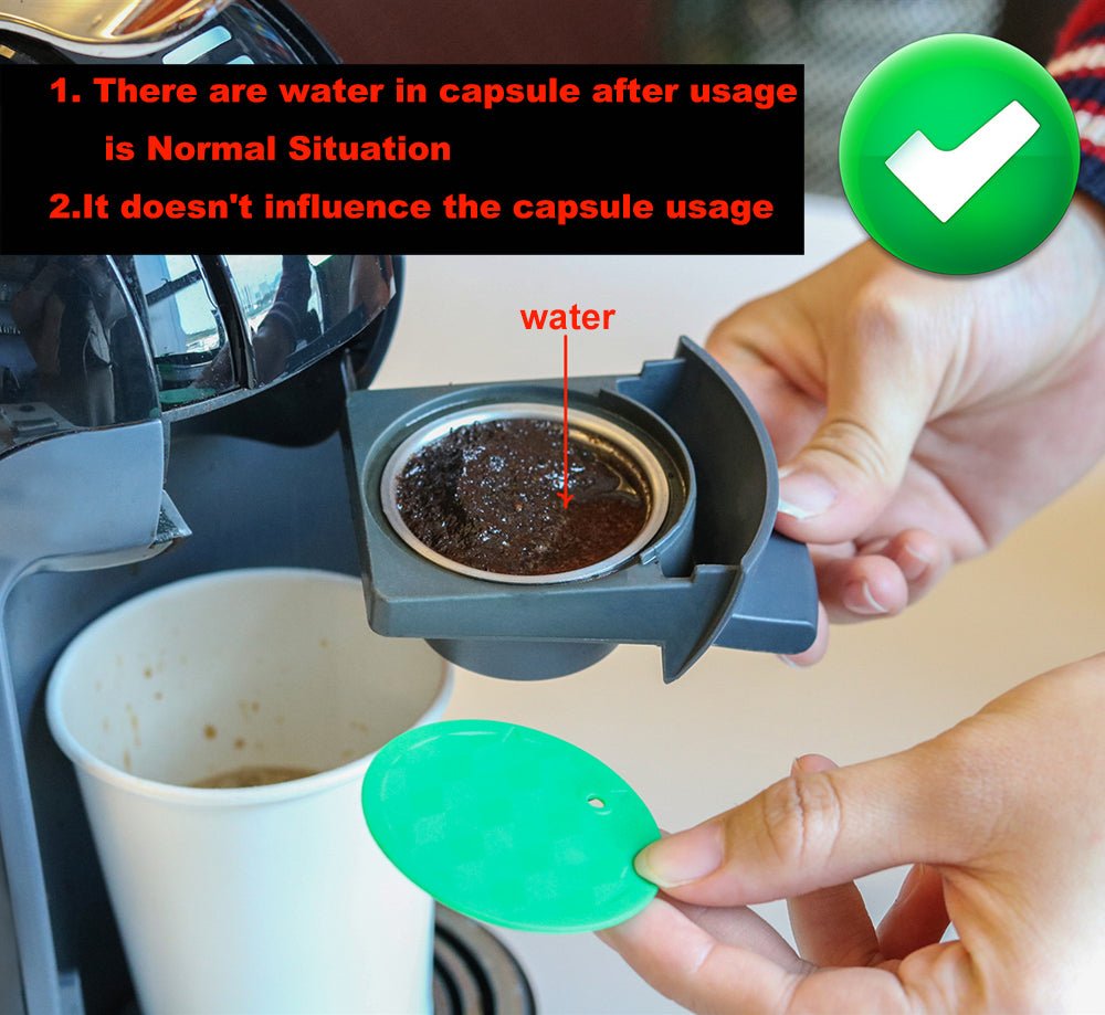 STAINLESS STEEL Metal Reusable Dolce Gusto Capsule Compatible with Nescafe Coffee Machine Refillable Dolci Filter Dripper Tamper image 12