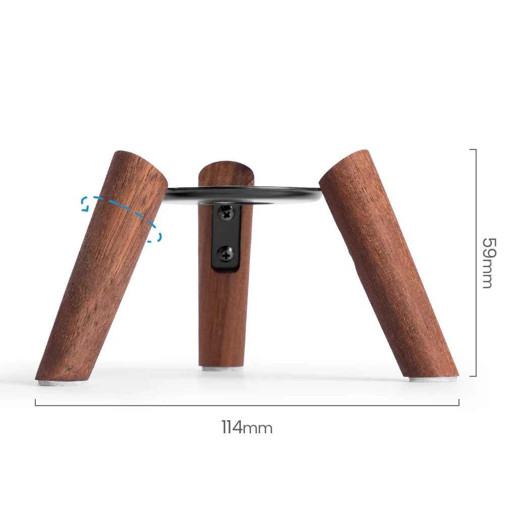 GGMM Real Wood Stand for HomePod Mini | Stylish Tripod with Metal Frame image 6