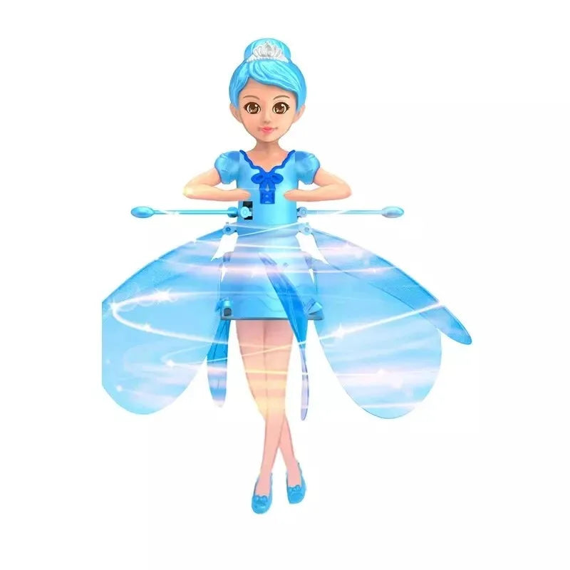 Children's Flying Doll Dancing Simulation Helicopter Gesture Induction Machine Rotating Flying Toy Luminous Toy Gift image 0