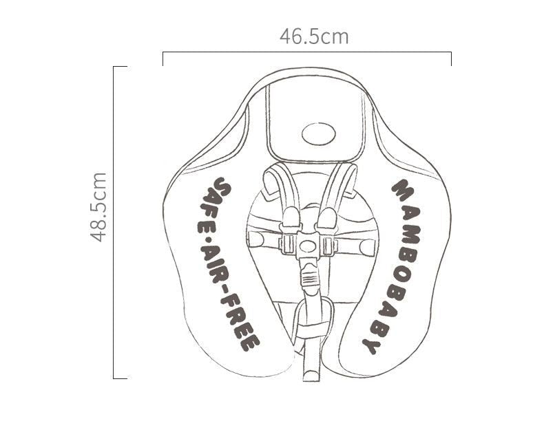 Non-Inflatable Baby Smart Swimming Float Ring Trainer with Sunshade image 6