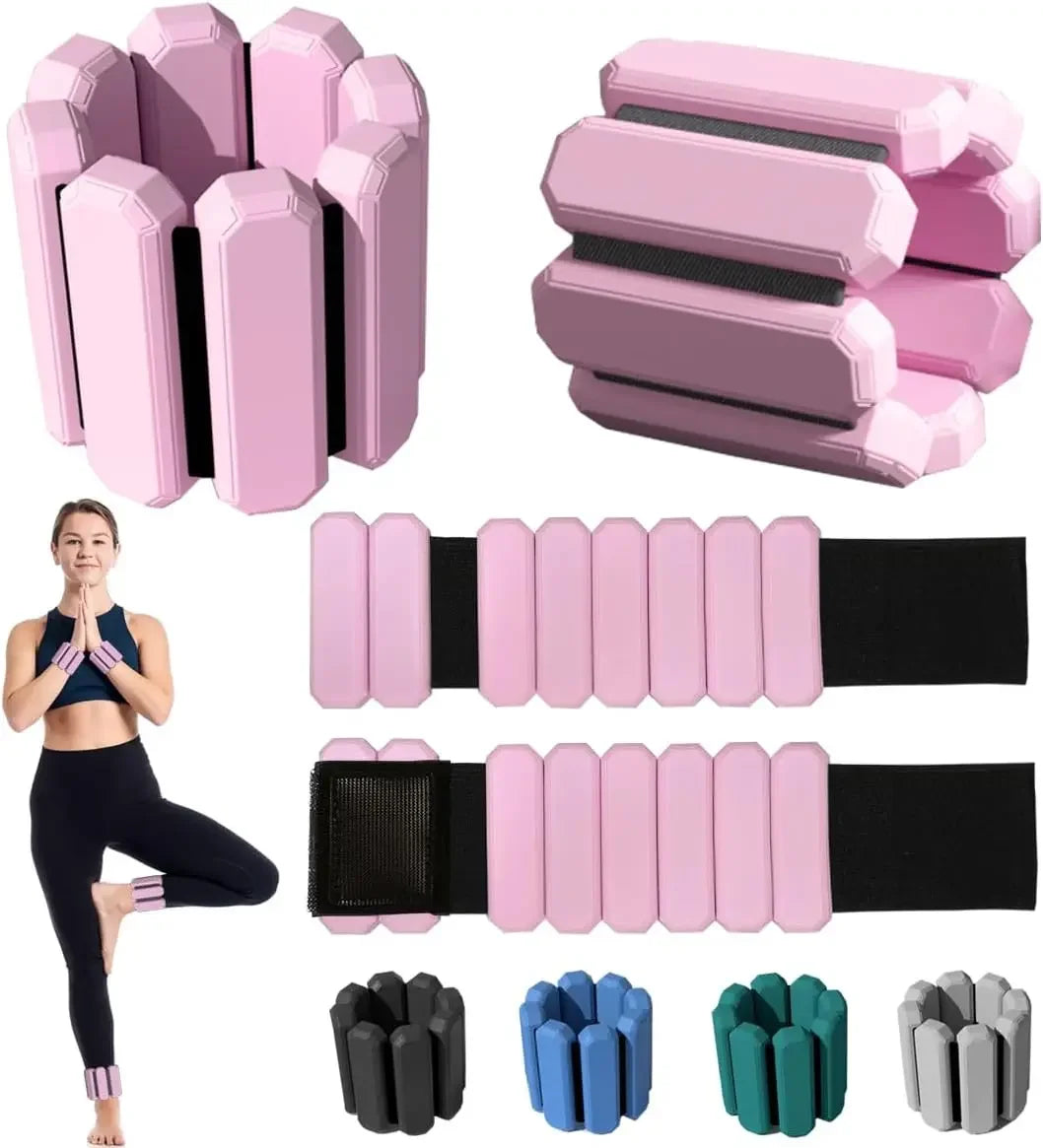 Weighted Bracelets for Yoga & Fitness – Adjustable Wrist & Ankle Weights for Enhanced Workouts image 0