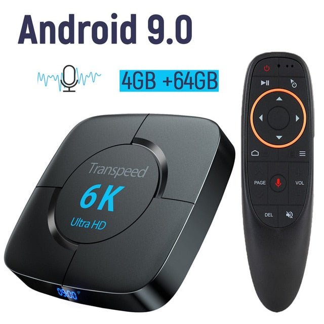 Android 4G 64G TV BOX 6K Youtube Google Assistant image