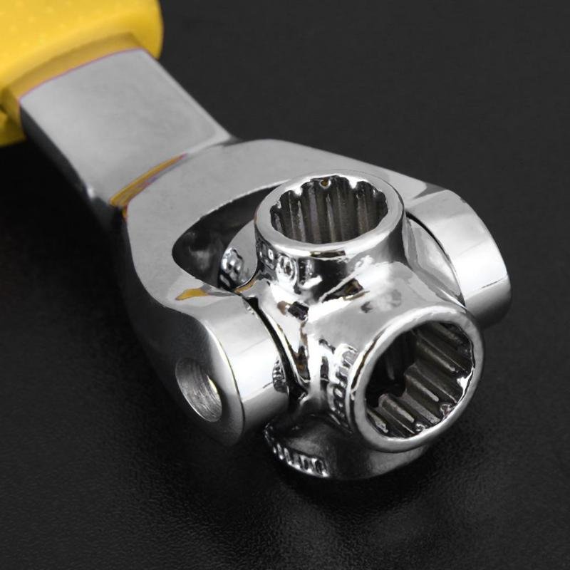 48 in 1 Socket 360 Degree Rotation Universal Wrench Spanner Work with Spline Bolts image 8