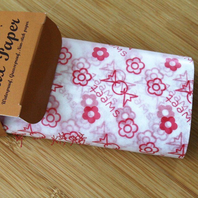 50Pcs/Lot Wax Food Grade Paper | Paper Food Wrappers image