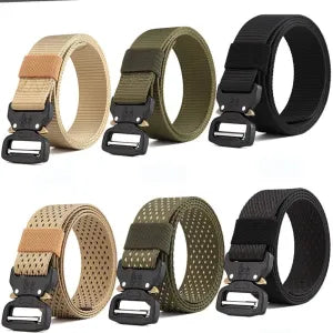 Tactical Belt | New Nylon Army Belt | Men Molle Military SWAT Combat Belts | Knock Off Emergency Survival Belt image 0