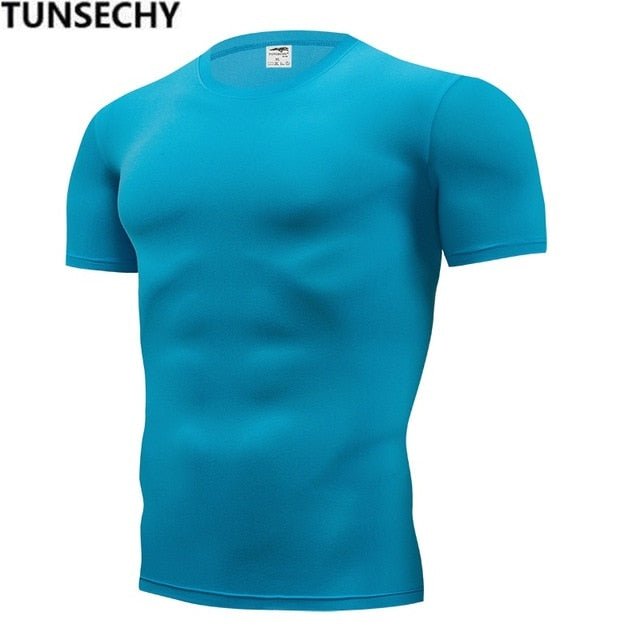 Men's Short Sleeve Compression T-shirts image 1