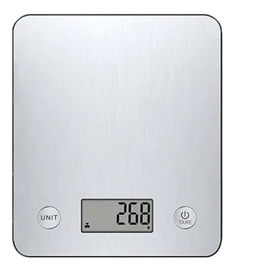 Stainless Steel Digital Kitchen Scale ‚Äì 5kg Capacity with Smart Nutrition Tracking for Baking & Cooking image 0