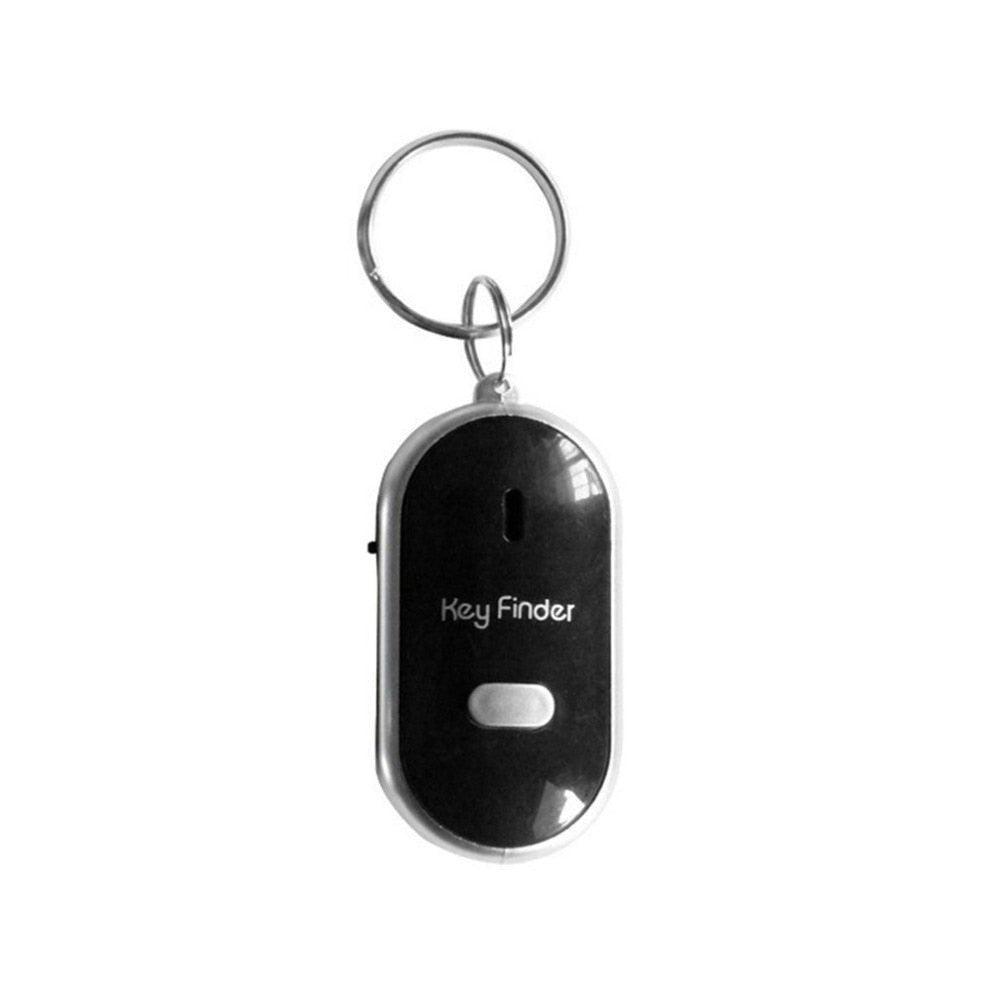 LED Whistle Key Finder Flashing Beeping Sound Control Alarm Anti-Lost Key Locator Finder Tracker with Key Ring image 10