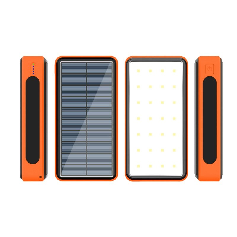 80000 mAh Waterproof Polymer Solar Power Bank Battery Charger image 5