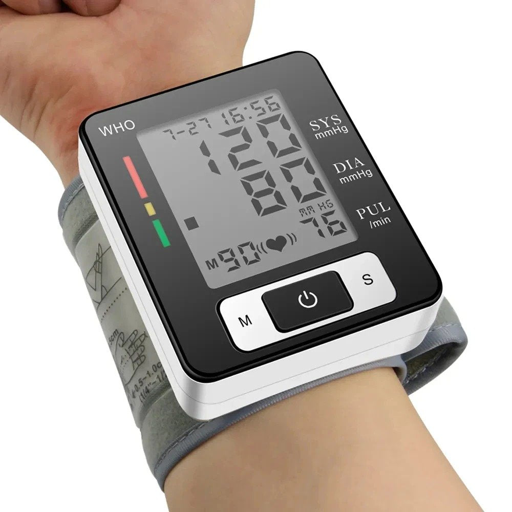 High-Accuracy Medical Blood Pressure Monitor | Digital Wrist Cuff Sphygmomanometer for Precise BP Tracking image 20