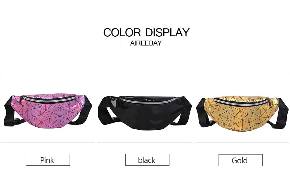 AIREEBAY Holographic Waist Bags/Pouch image 36