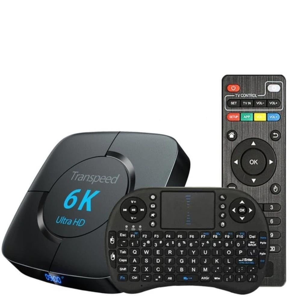 Android 4G 64G TV BOX 6K Youtube Google Assistant image