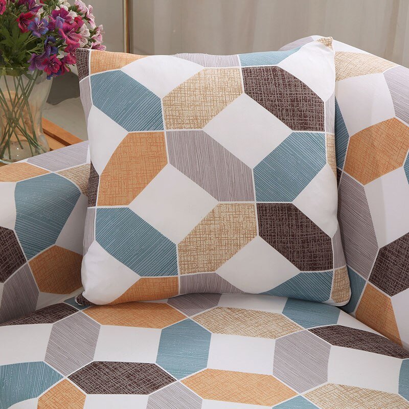 Elastic Stretch Sectional Sofa Slipcovers image 19
