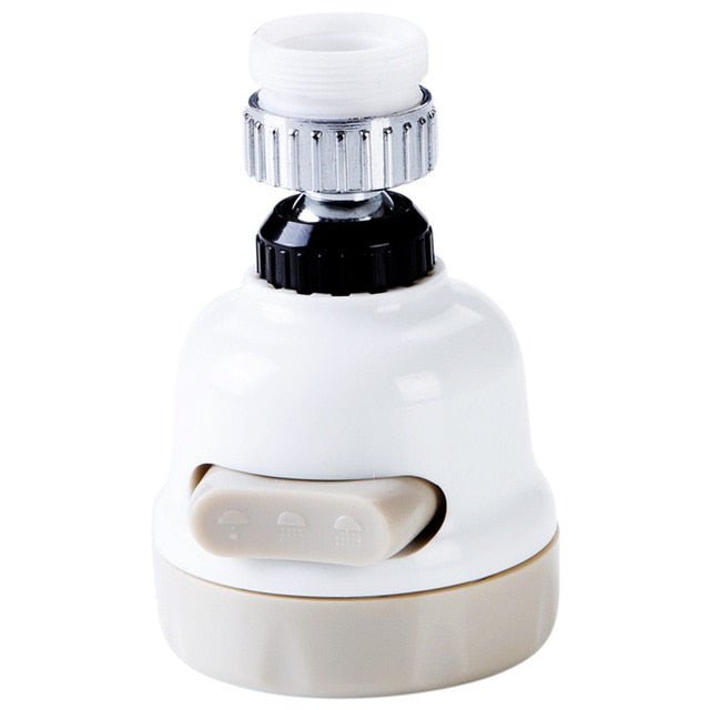 Rotatable Anti-splash Tap Booster Faucet Sprayer Shower Head image