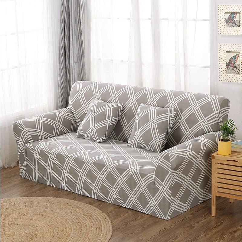 Elastic Stretch Sectional Sofa Slipcovers image 12