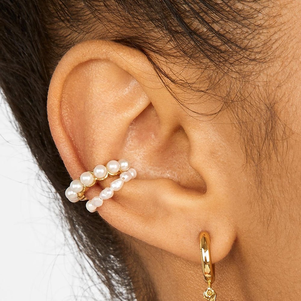 Bohemian Imitation Trendy Small Clip No-Piercing Earrings Cuff For Women and Girls image 31