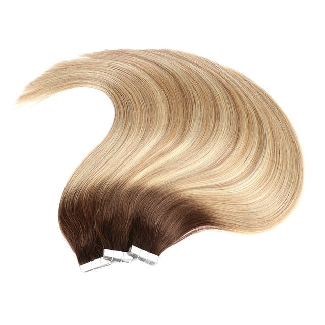 SINDRA 100% Seamless Tape-In Real Human Hair Extensions image 24