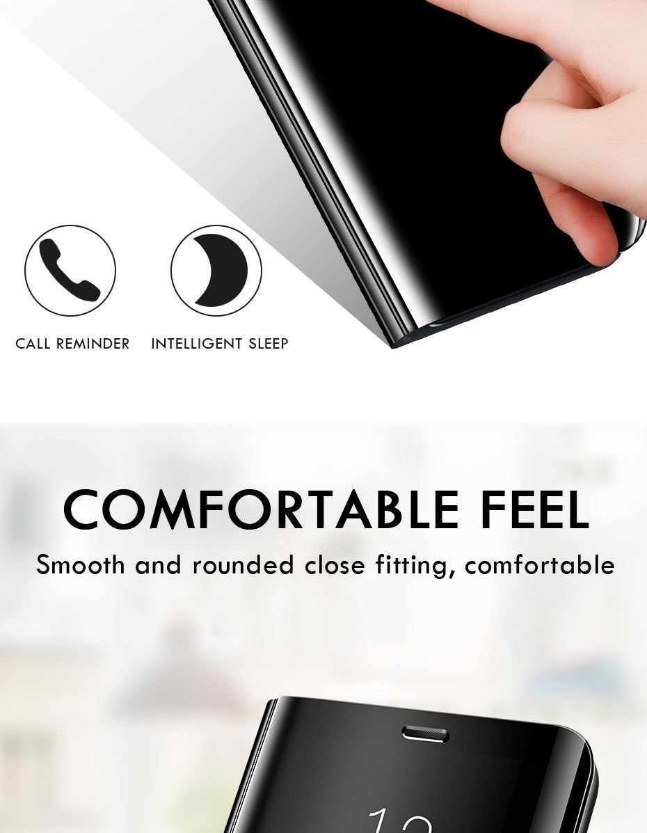 Smart Mirror Flip Case For Samsung Galaxy A51 A71 A50 A30 A10 A20 A40 A70 A10s A30s A20e Note 10 8 9 S10 S6 S7 S8 S9 Plus Cover image 24