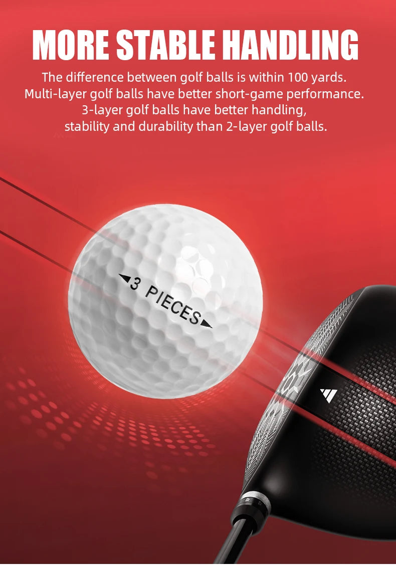 PGM Golf Ball Q002 – 3-Layer High Elasticity Rubber Ball with Superior Backspin image 9