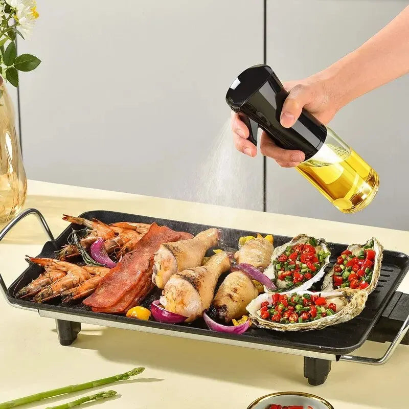 Oil Spray Bottle ‚Äì 200/300/500 ML Edible Olive Oil Spray Pot for Kitchen, Air Fryer, and Household Use image 2