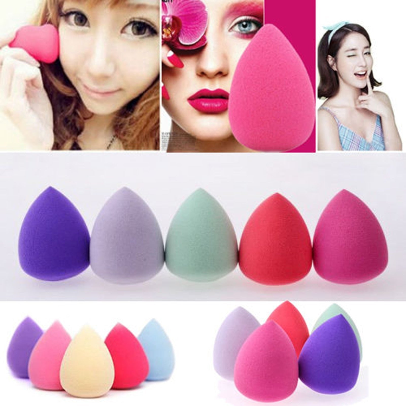 Makeup Foundation Sponge | Cosmetic Puff Concealer image 0