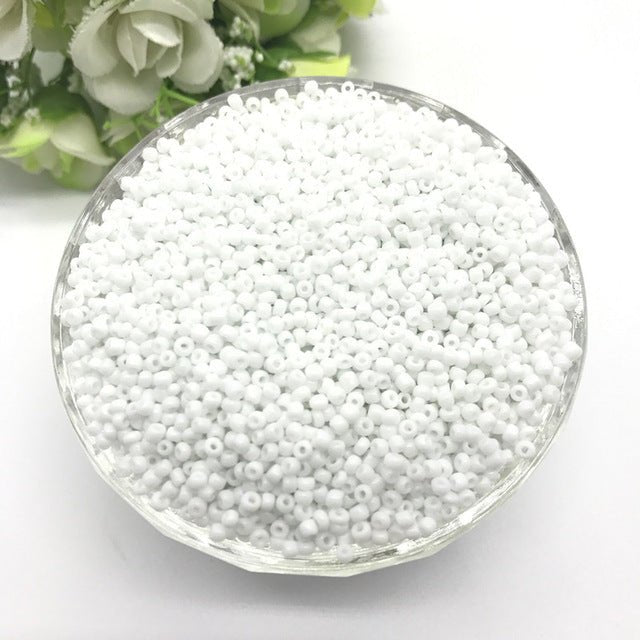 1000pc Czech Glass Seed Beads Accessories for Bracelet and Necklace Jewelry Making - 25 image