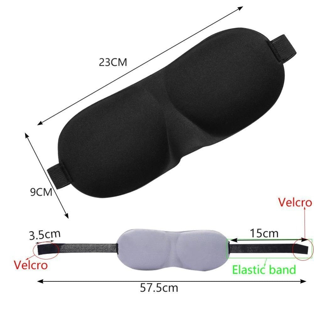 Soft Portable Sleeping Travel Eye Mask image 12