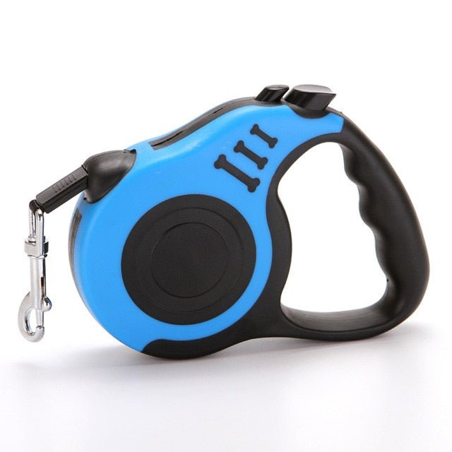 Retractable Dog and Cat Leash - blue, 3m image