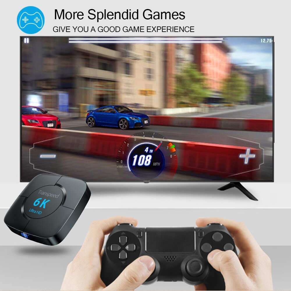 Android 4G 64G TV BOX 6K Youtube Google Assistant image 12