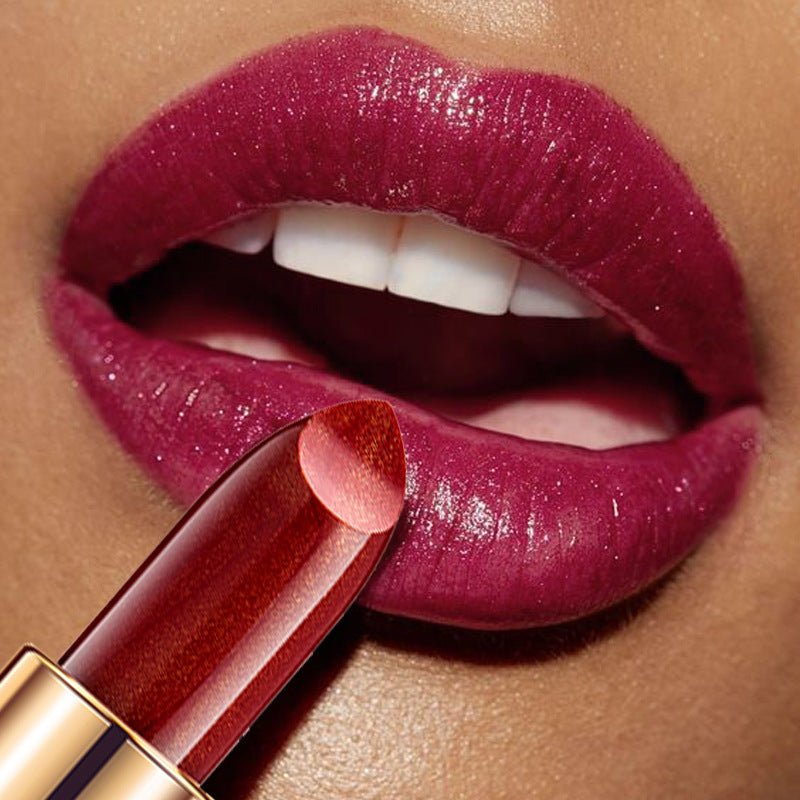 Classy and Professional Waterproof Shimmer Long Lasting Pigment Lipstick Makeup image 17