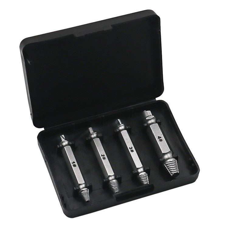 4pcs Damaged Screw Extractor Drill Bits Remover Set image 8
