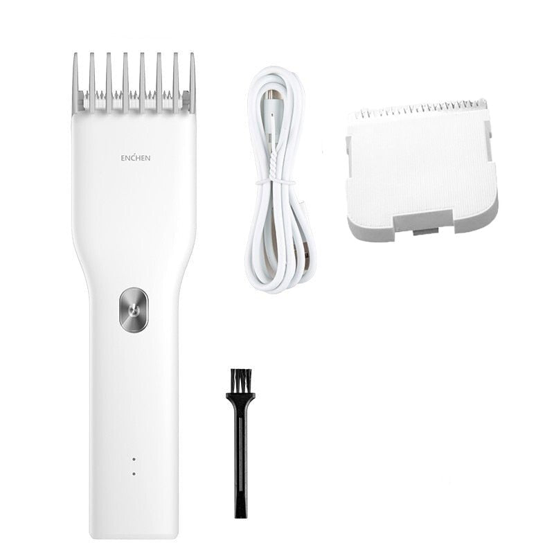ENCHEN Mens Electric Cordless Hair Clippers and Trimmer - White Set 2 image