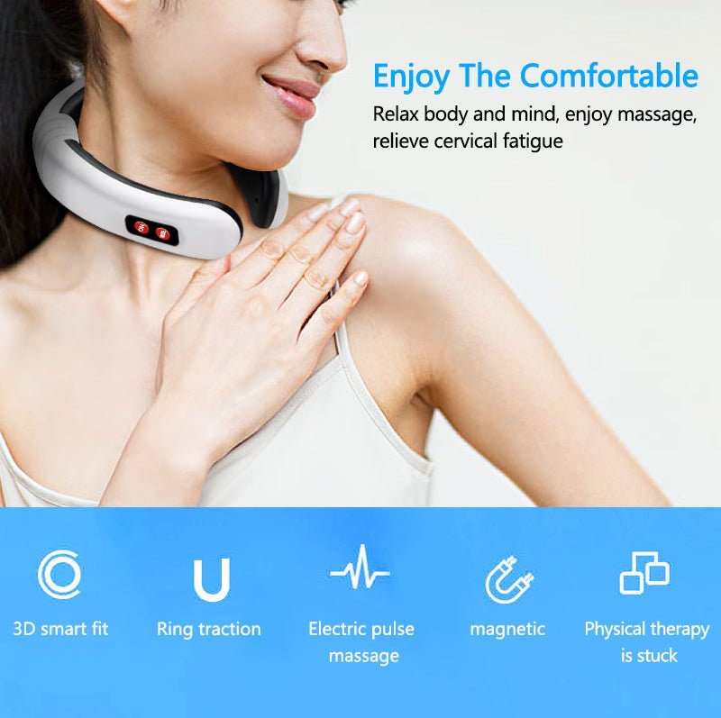 Electric Neck Massager with Infrared Heating for Pain Relief and Relaxation image 6