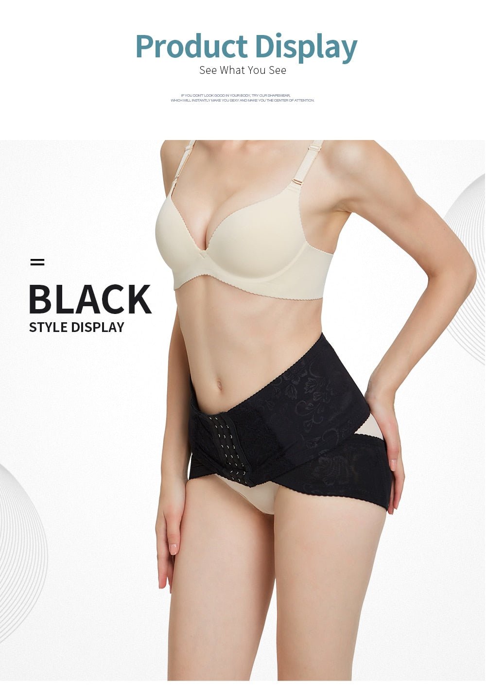 Waist Trainer and Butt Lifter Body Slimming Shaper image 6