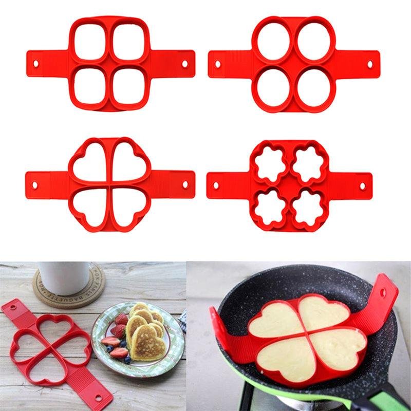 1Pcs Non Stick Silicone Fantastic Egg Pancake Maker image 13