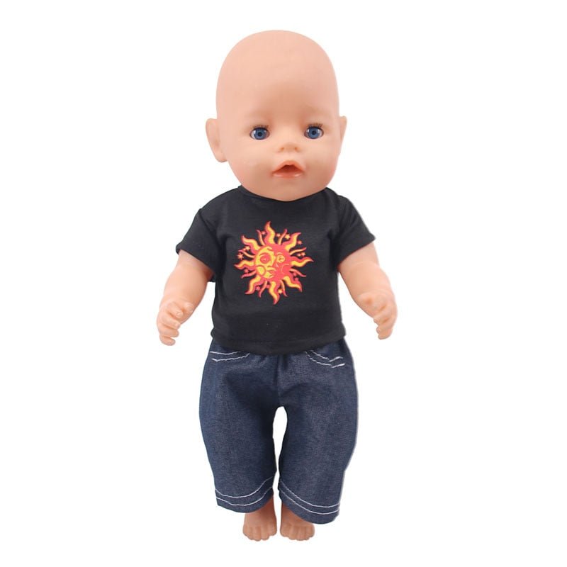 13 Styles Pajamas, Nightgown and Sleepwear Fit | 18 Inch American & 43CM Baby Doll Clothes Accessories image 46