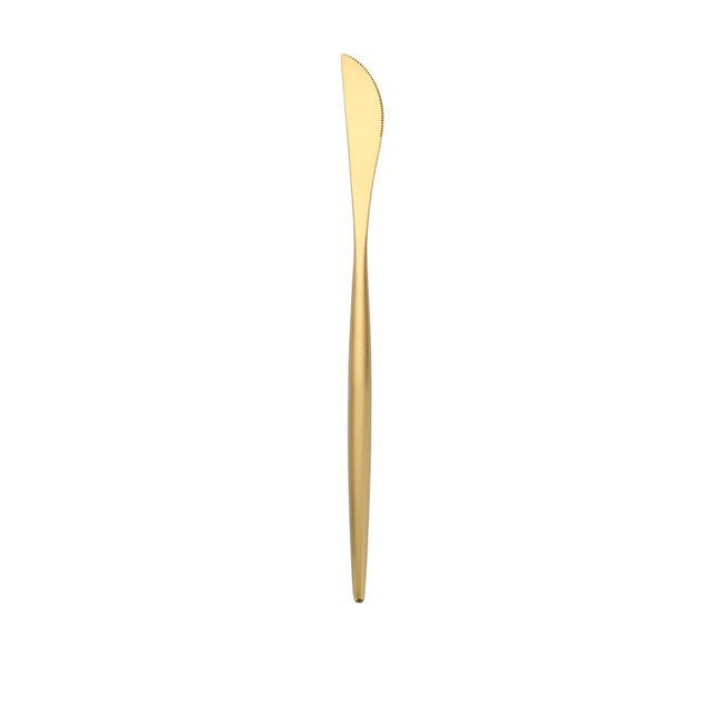 Gold Stainless Steel Cutlery Set image 18