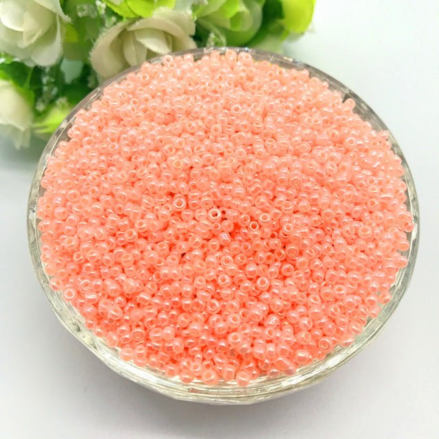 1000pc Czech Glass Seed Beads Accessories for Bracelet and Necklace Jewelry Making - 45 image