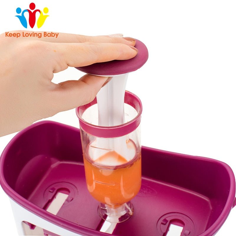 Baby Food Squeeze Station and Pouches image 21