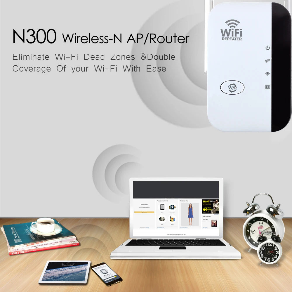 FENVI 300Mbps Wireless WIFI Repeater Remote Wifi Extender WiFi Amplifier 802.11N WiFi Booster Repetidor Amplifier Wi Fi Reapeter image 3