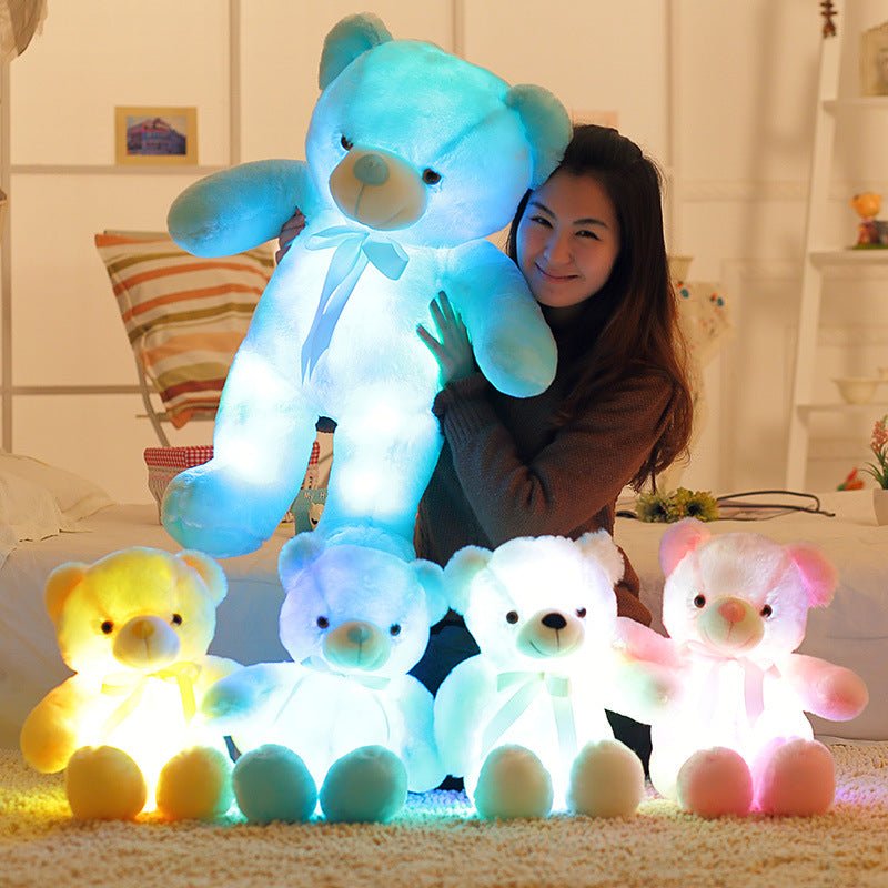 Luminous 30/50/80cm Creative Light Up LED Teddy Bear image 2
