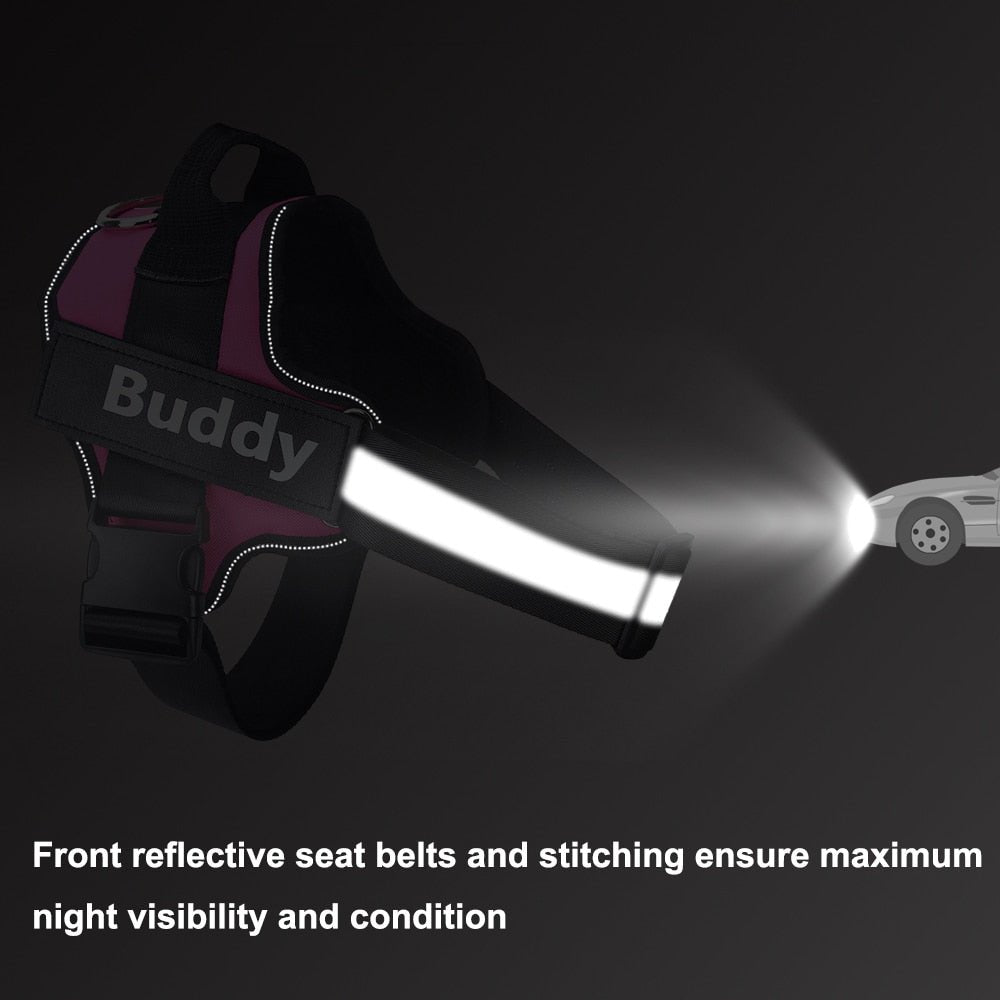 Breathable and Adjustable Reflective Dog Harness image 6
