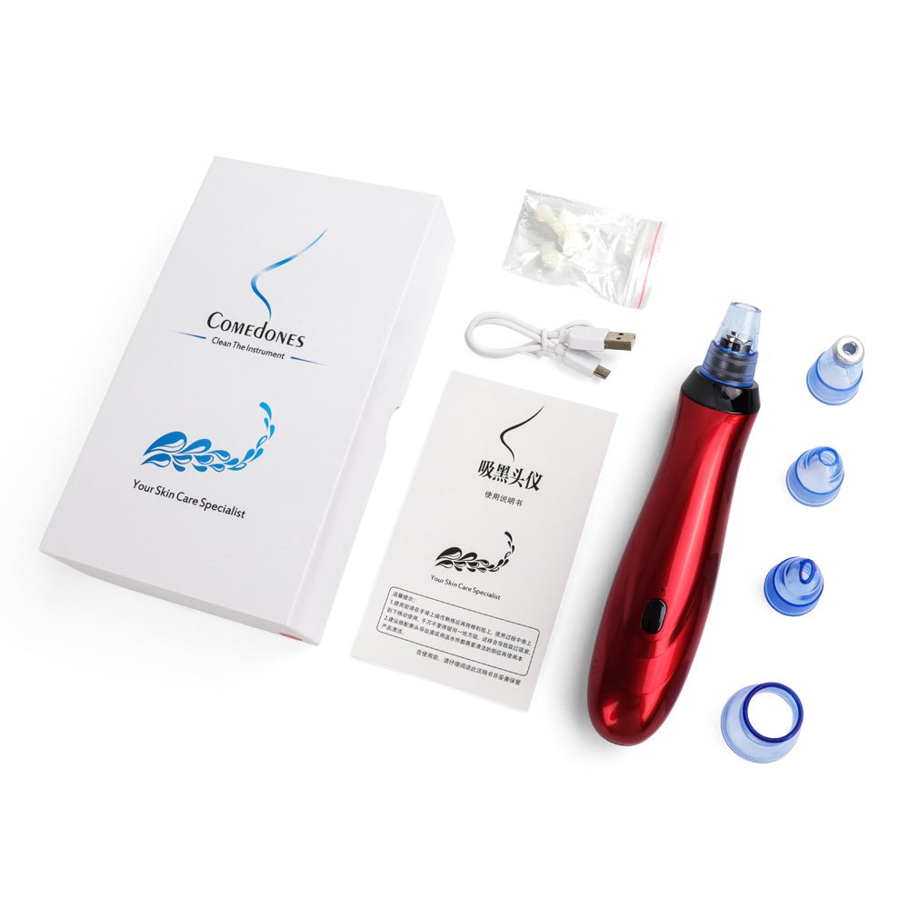 Face Acne Black Dot Pimple Blackhead Remover | Electric Microcrystalline Blackhead Vacuum Skin Care Machine image 8