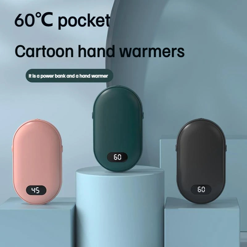 Compact Hand Warmer & Power Bank ‚Äì 2-in-1 USB Rechargeable Winter Essential image 11