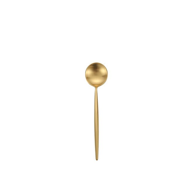 Gold Stainless Steel Cutlery Set image 8