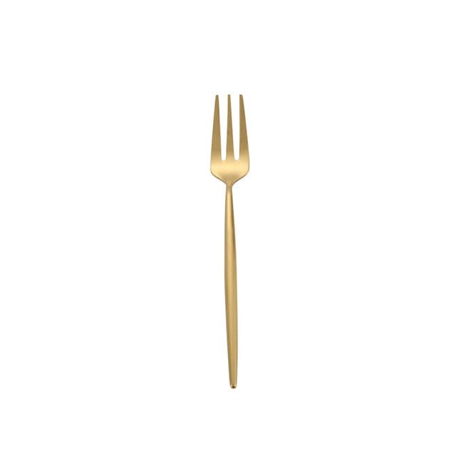 Gold Stainless Steel Cutlery Set image 0